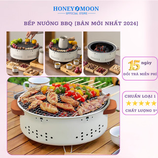 Bếp nướng than hoa BBQ Honey - mang đi du lịch, dã ngoại, tiệc BBQ tại nhà