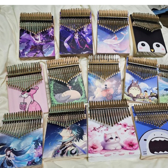 ĐÀN KALIMBA GIÁ RẺ GIÁ GỐC TẬN XƯỞNG TẶNG 25 TAB KALIMBA GỖ TRONG SUỐT PHA LÊ ĐÃ CHỈNH ÂM