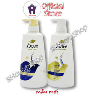 Dầu Gội/Xả Dove Nutritive Solutions Intense Repair Phục Hồi Tóc Hư Tổn Thái Lan 410ml