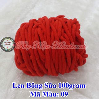 Len bông sữa / Len nhung đũa 90-95gram