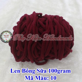 Len bông sữa / Len nhung đũa 90-95gram