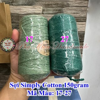 Sợi simply cotton (58k/cuộn/150 gram)
