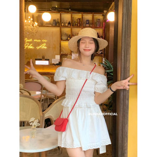 /𝙇𝙞𝙣𝙝𝙖𝙣𝙤𝙛𝙛𝙞𝙘𝙞𝙖𝙡/ ÁO TRỄ VAI TRẮNG STYLEKOREAN 🇰🇷