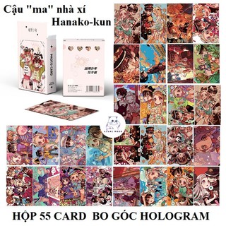   NEW  Cậu ma nhà xí hanako | Hộp thẻ card laser 55-56 tấm 2025   Photo card Lomocard anime Toilet-bound Hanako-kun 