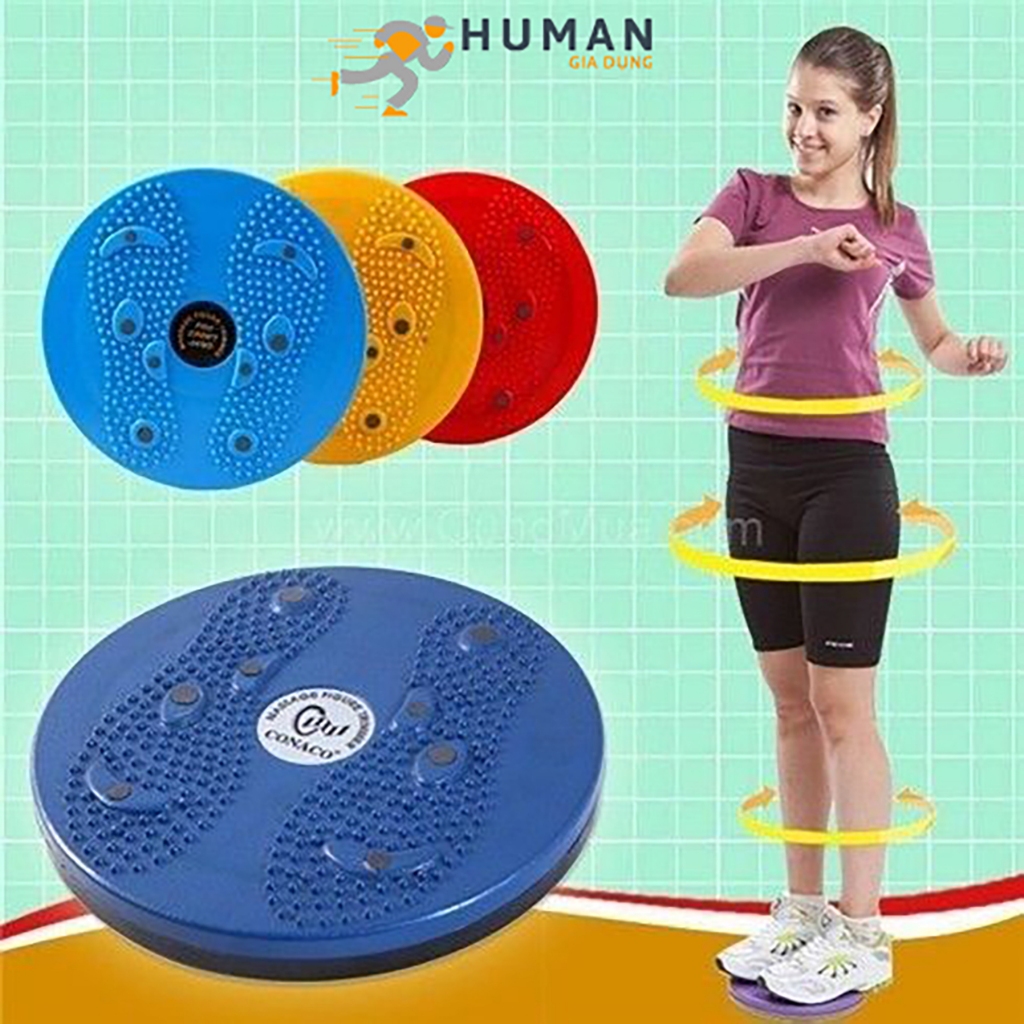 Dụng cụ xoay eo tập thẻ dục.