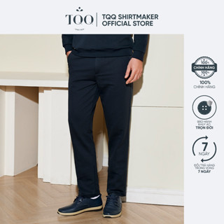 Quần kaki dài nam TQQ dáng ôm Q109 co giãn vận động thoải mái không nhăn không bạc màu