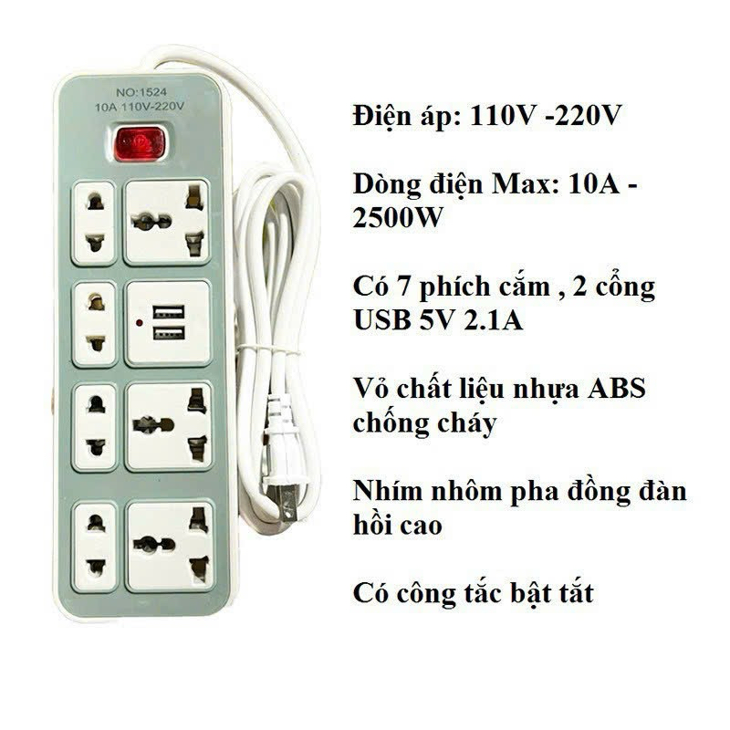 ổ cắm điện đa năng
