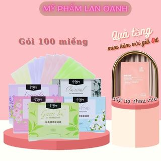 Giấy thấm dầu da mặt mofa meniren 100 miếng nội địa trung mỏng nhẹ,thấm hút tốt