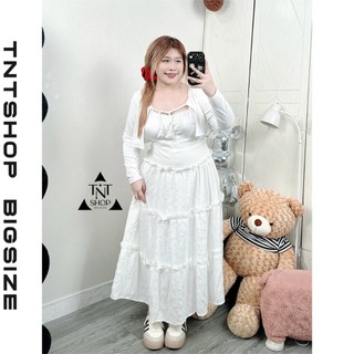 SET 2 MÓN BIGISIZE MAXI 2 DÂY TẦNG DÁNG DÀI KÈM KHOÁC [TNT SHOP BIGSIZE 60KG 90KG]