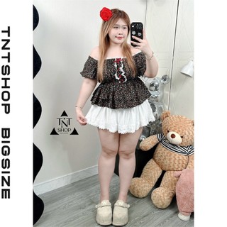 ÁO HOA NHÍ BIGSIZE NHÚN THUN EO [TNT SHOP BIGSIZE 60KG 90KG]