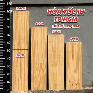  tấm ván gỗ thông làm kệ treo tường ván kệ gỗ được mài nhẵn mịn decor theo ý thích có nhiều kích thước lựa chọn 