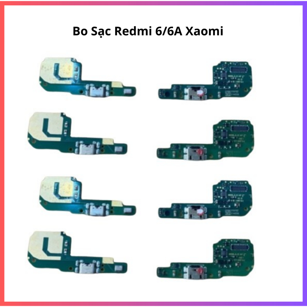 Bo sạc Xiaomi Redmi 6/6A  Zin bóc máy