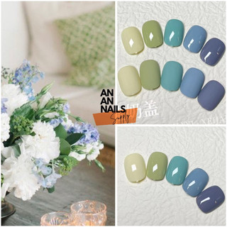 Sơn gel màu xanh dương , xanh mint, sơn gel lẻ màu tone xanh dương đậm