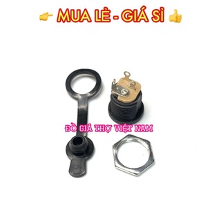 [ĐGTVN] Jack DC 5.5*2.1mm - Có Ốc Vặn ( Jack lớn )