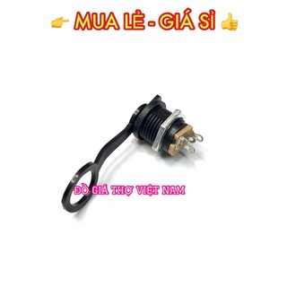 [ĐGTVN] Jack DC 5.5*2.1mm - Có Ốc Vặn ( Jack lớn )