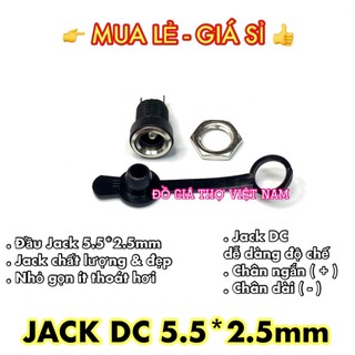 Jack dc 5.5*2.5mm loại tốt