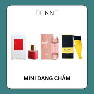 Nước hoa mini dạng chấm - carolina herrera chhc edt - bad boy extreme - 212 vip rose elixir