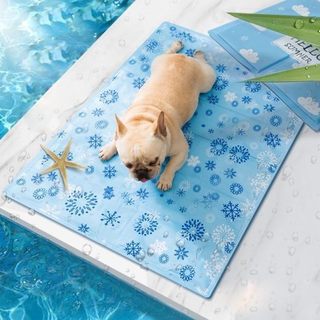 Đệm nước hè làm mát cho chó mèo thú cưng - thảm gel lạnh chống nóng cho chó mèo td pet care