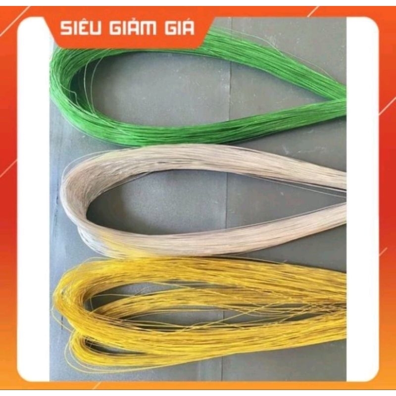 Bó 100 Sợi Kẽm Xi Làm Hoa Len, Cây Kim Tiền, Cành Vàng Lá Ngọc