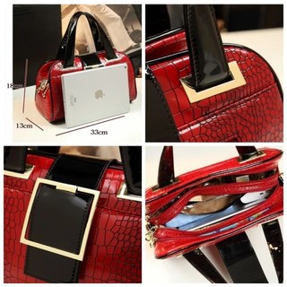 Túi trống phối xanh  ( size  30_ còn xanh+ đỏ)