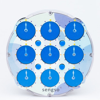Rubik Clock ShengoShuou Magnetic Clock Rubic Biến Thể SengSho Có Nam Châm | The Gioi Rubik