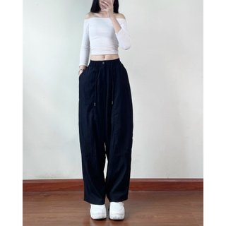 Quần gió Hari Parachute Harem Dáng Thụng Vintage
