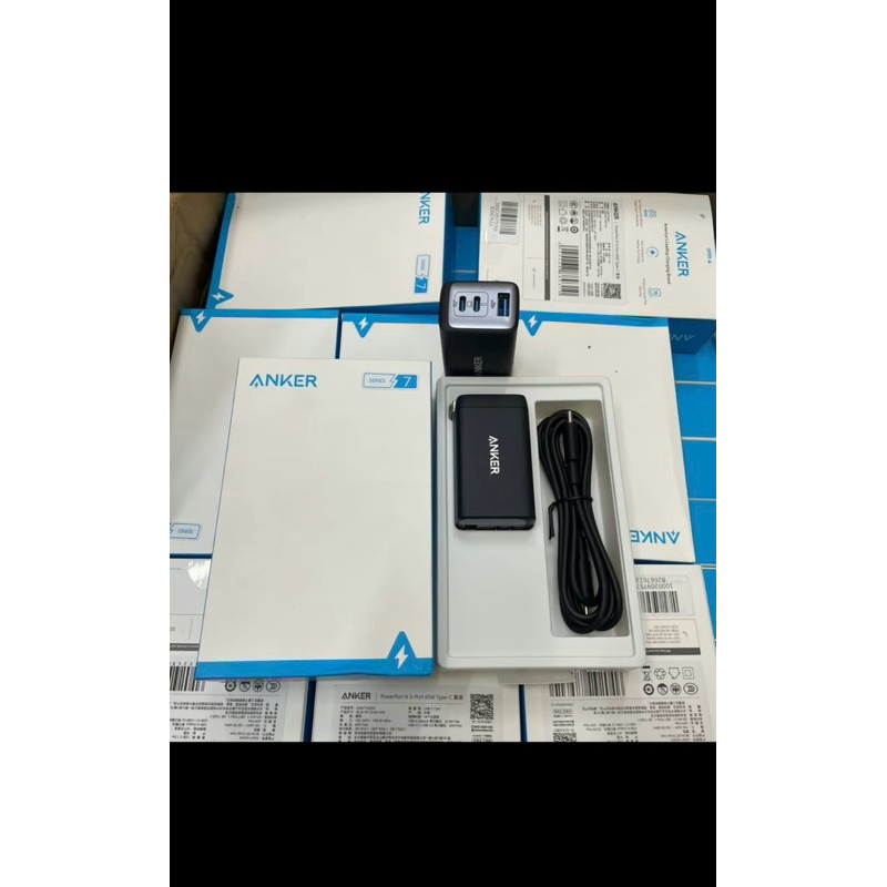 Củ Sạc Anker 65W - A2667 - 3 cổng sạc(2 PD+1 USB) hỗ trợ sạc nhanh cho điện thoại - Máy tính bảng-Ma