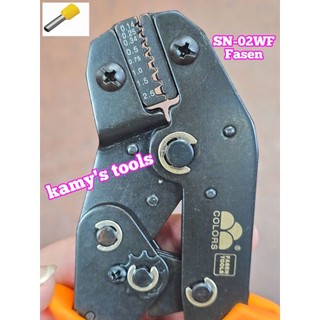 Kìm bấm cos fasen sn-02wf 0.14-2.5mm2 , kềm bấm cos