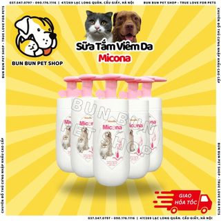 Sữa tắm Micona cho chó ngứa, viêm da, ghẻ nấm