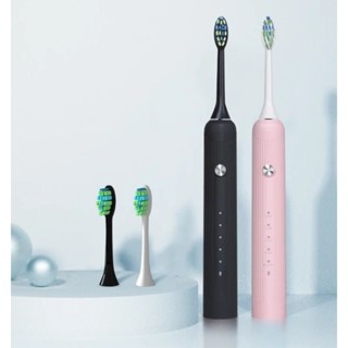 Bàn chải điện TEKKIN TI-819 5 chế độ tặng hộp đựng cá tính đánh cực mạnh chống nước bh 12 tháng