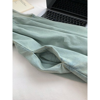Váy denim sát nách dáng ngắn [HÌNH THẬT]