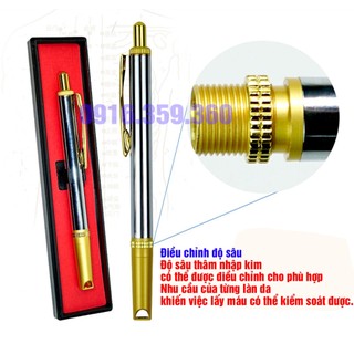 Bút lấy máu thử tiểu đường, giác hơi, Không đau, thuận tiện, an toàn, nhanh