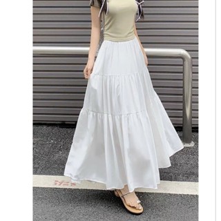 #CHÂN VÁY DÀI tầng xòe dáng chữ A bồng bền vải  xịn có Big size luôn cho các nàng  tặng dây chuyền cao cấp khi mua 2 sp  