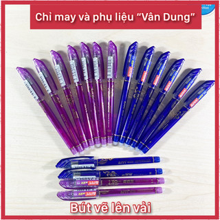 Bút Aodemei.GP-3176 ngòi bút O.8 mm bay mau khi ủi hoặc sấy,bút vẽ lên vải giá trên áp dụng cho 1 cây.