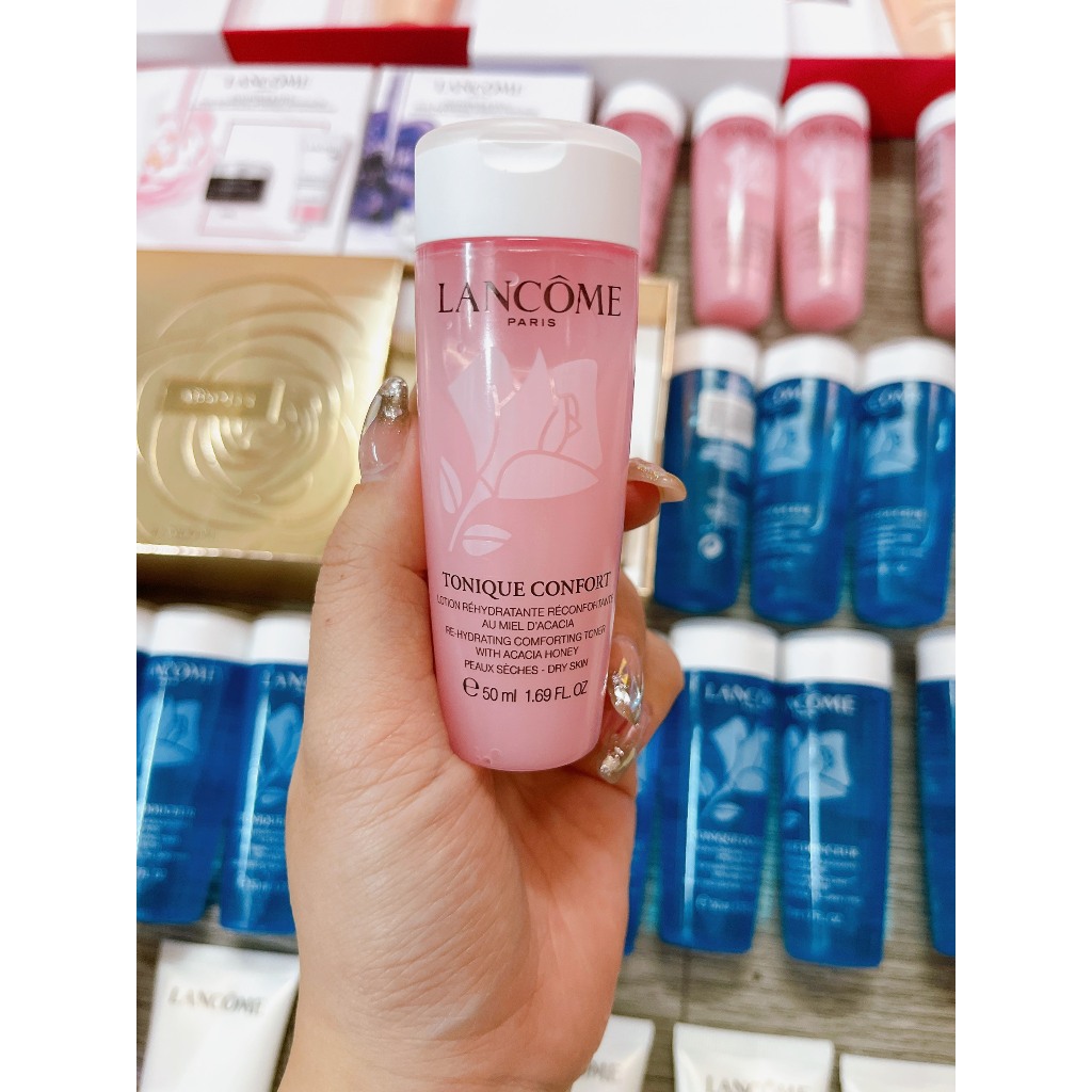Nước Hoa Hồng Lancome Tonique Confort Toner 50ml - 125ML (Hồng)