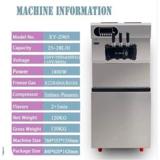 Máy làm kem tươi tự động hàng thanh lí do nghỉ bán