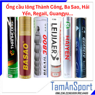 Ống cầu lông thành công/ ba sao/ hải yến/ guangyu...xịn