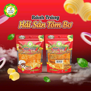 Bánh tráng hải sản tôm bơ long an