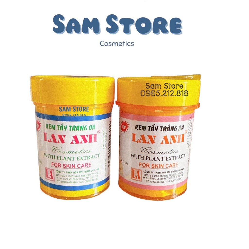 Kem trắng da lan anh 80g( Sa tế)
