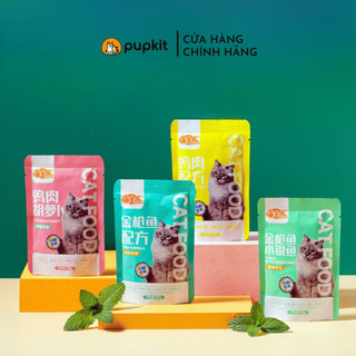 Pate súp hầm thịt cho mèo Meowvan 80g