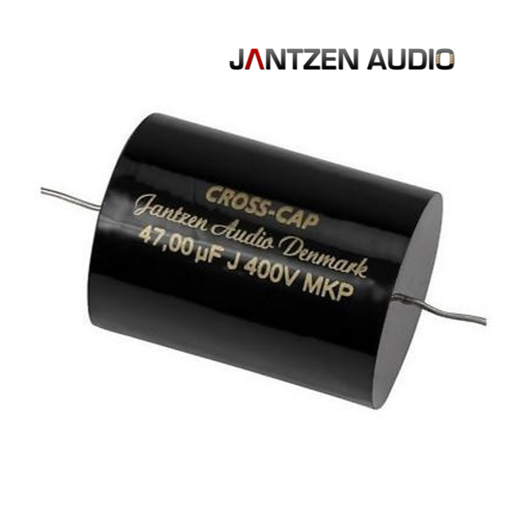 Tụ 47uF 400Vdc Jantzen Audio Cross Cap (Đan Mạch), giá 1 con