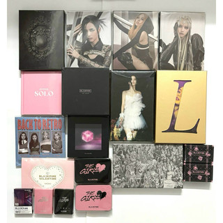 [Tổng hợp] Album BLACKPINK, JENNIE ROSÉ LISA JISOO nguyên seal