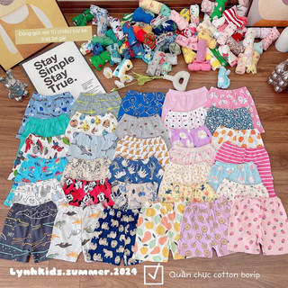 Quần đùi btbg chất thun cotton