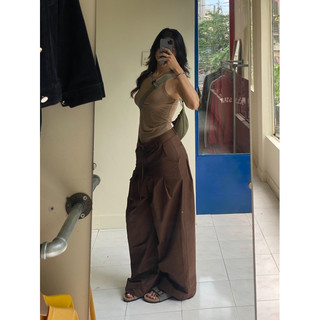 Oasis.sgc quần kaki ống rộng form bom