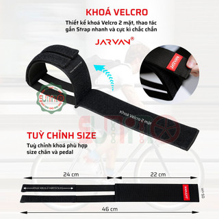 Dây đai gắn bàn đạp [Strap] JARVAN đi xe đạp fixed gear