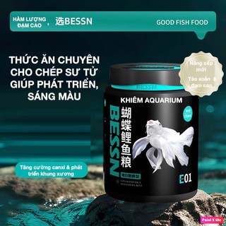 Cám bessn thức ăn đặc biệt cao cấp protein cá chép bướm, chép sư tử giúp tăng body, màu, tăng đuôi