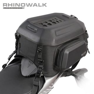  Rhinowalk Túi đuôi xe 23-35L xe máy lắp yên xe vân nắp cacbon đen MT2335KM 