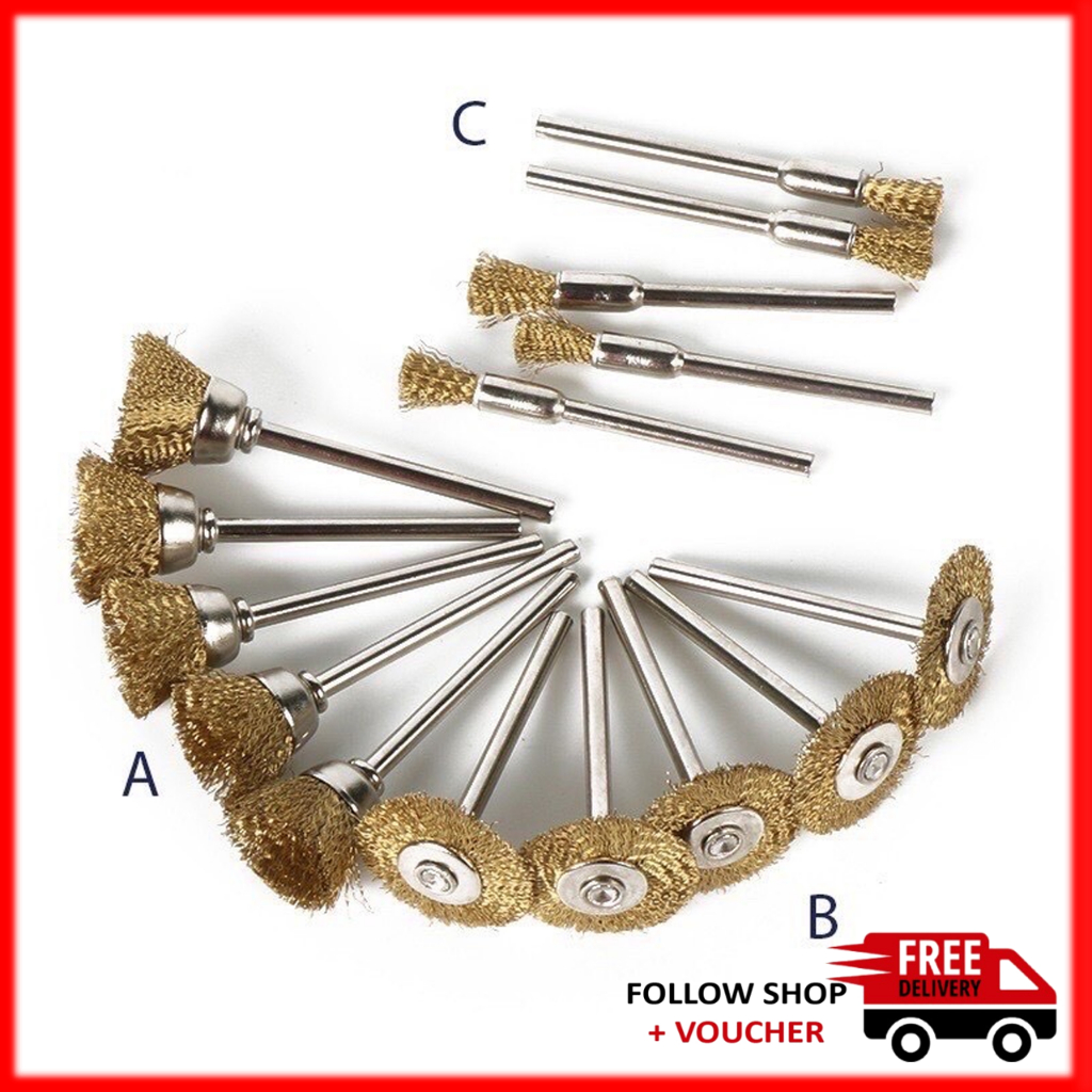 Chổi Đánh Rỉ Sắt Lông Ngựa 3mm