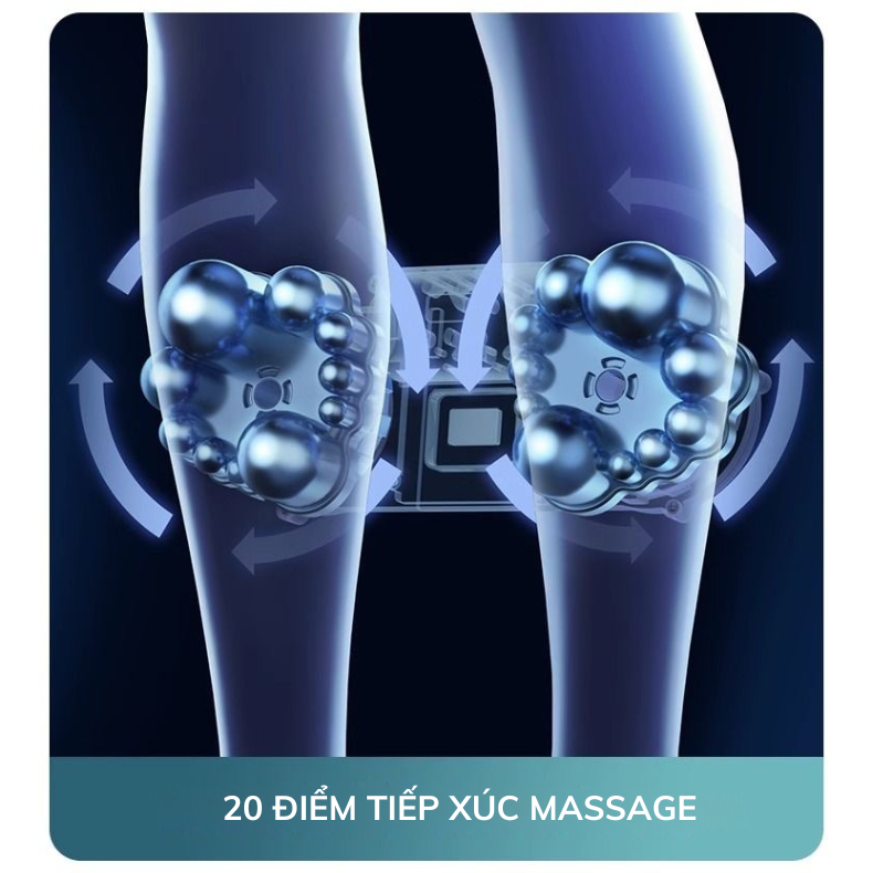 Máy massage chân, máy trườm ấm bắp chân, lòng bàn chân, xoa bóp giảm đau cho người già,dân văn phòng