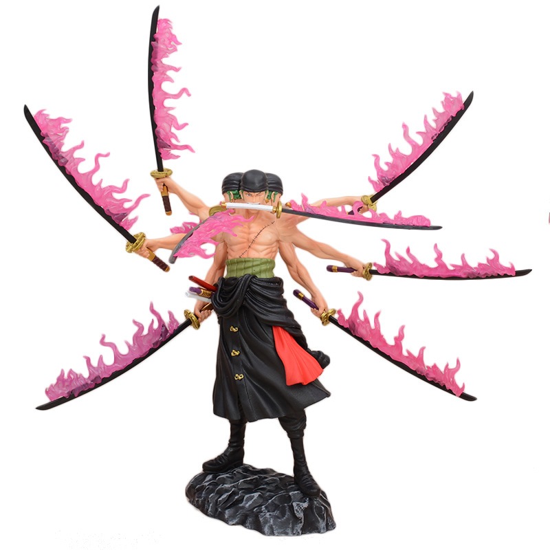 Mô hình OnePiece -  Zoro 9 kiếm rực lửa